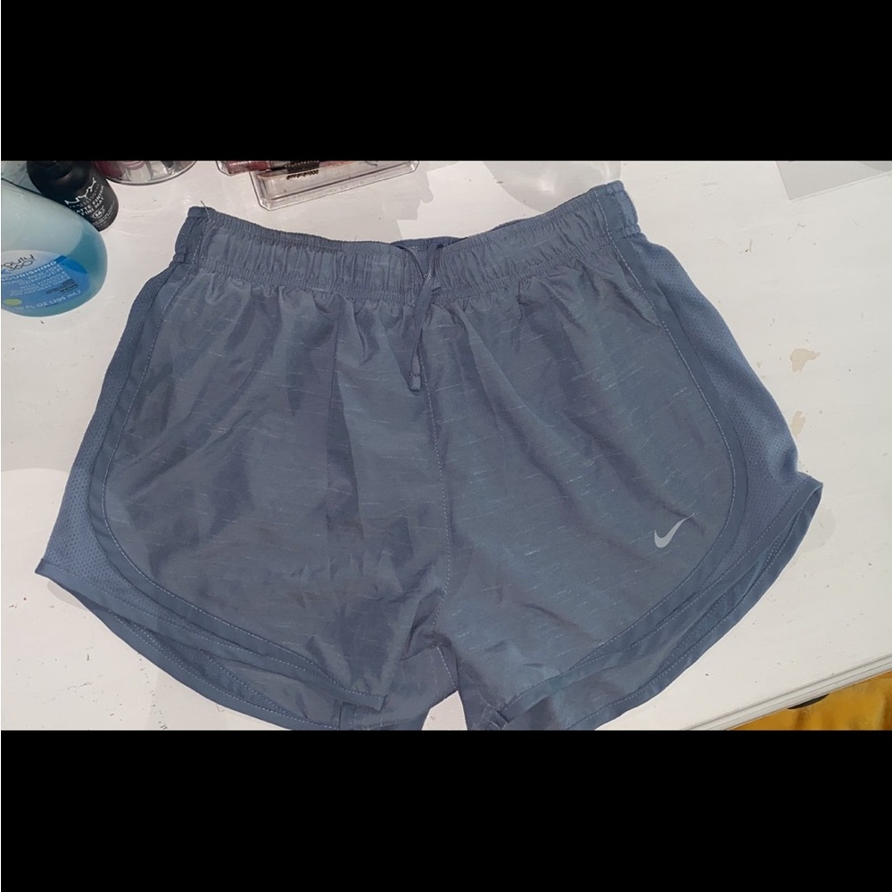 Nike Blue Athletic Shorts Lightweight Breathable